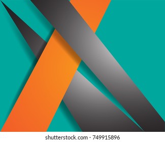Abstract geometric modern technology futuristic on blue background, Business Concept, vector illustration