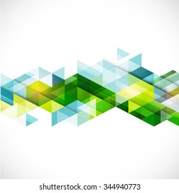 Abstract geometric modern template for business or technology presentation, vector illustration