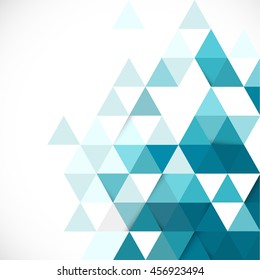 Abstract geometric modern template for business or technology presentation, vector illustration