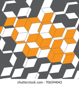 Abstract  geometric modern for text message with layer Yellow and gray  background, Business Concept, vector illustration