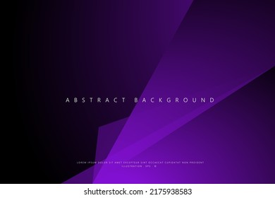 Abstract Geometric modern with Violet color background for template, poster, flyer design. Vector illustration