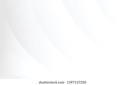 Abstract geometric modern white and gray color background, light and shadow, vector illustration.