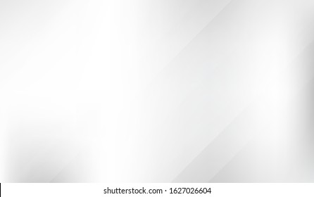 Abstract Geometric modern white and gray color background for template design. Vector illustration