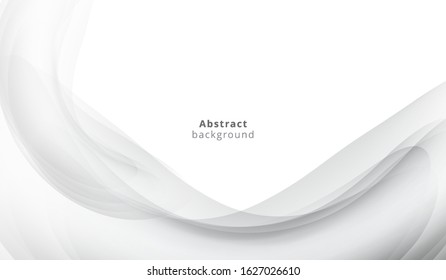 Abstract Geometric modern white and gray color background for template design. Vector illustration