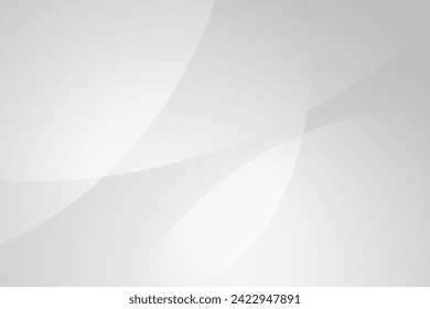 Abstract Geometric modern white and gray color background for template design. Vector illustration