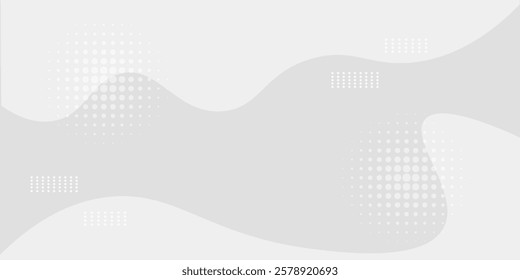 Abstract Geometric modern white and gray color . Modern and Creative Trend design in vector illustration