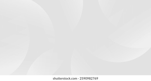 Abstract Geometric modern white and gray color . Modern and Creative Trend design in vector illustration 