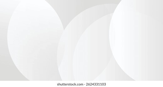 Abstrakt Geometrische moderne weiße und graue Farbe . Modernes und kreatives Trend-Design, Vektorgrafik