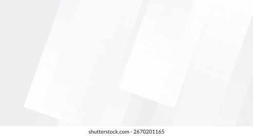Abstrakt Geometrische moderne weiße und graue Farbe . Modernes und kreatives Trend-Design modern weiß. Hintergrund-Vektorgrafik