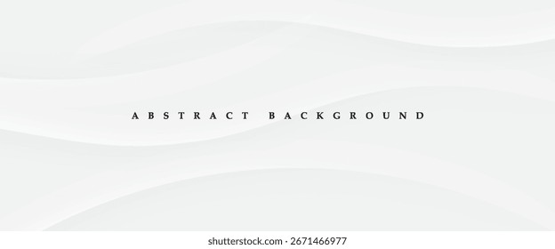 Abstractas Geométrico moderno color blanco y gris. fondo de onda abstracto. Diseño moderno y creativo en Ilustración vectorial.