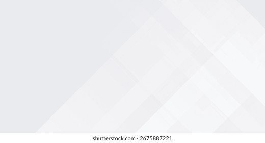 Abstract Geometric modern white and gray color . Modern and Creative Trend design modern white modern