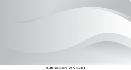Abstract Geometric modern white and gray color . Modern and Creative Trend design in vector illustration