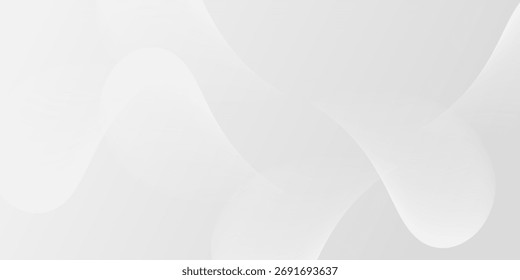 Abstractas Geométrico moderno color blanco y gris . Diseño moderno y creativo de la tendencia en Vector
