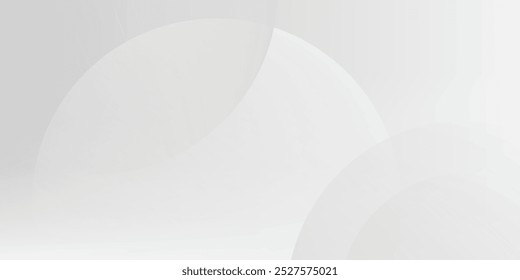 Abstract geometric Modern white and grey color. Modern and Creative Trend Design in vector illustration.