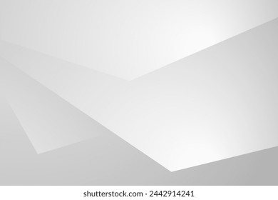 Resumen Geométrico moderno con fondo de color blanco triángulo. Ilustración de vector	