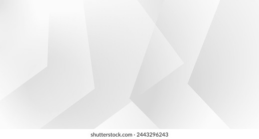 Abstract Geometric modern with White triangle color background. Vector illustration	
