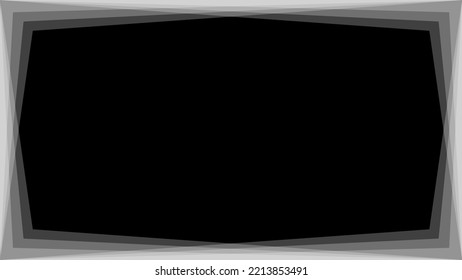 Abstract geometric  monochrome background. flat vector.