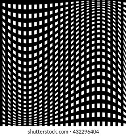 Abstract geometric monochrome graphics with intersecting lines