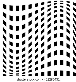 Abstract geometric monochrome graphics with intersecting lines