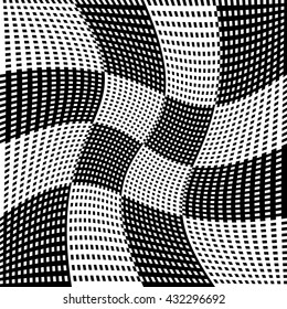 Abstract geometric monochrome graphics with intersecting lines