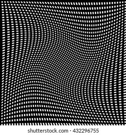 Abstract geometric monochrome graphics with intersecting lines