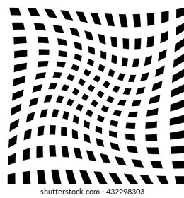 Abstract geometric monochrome graphics with intersecting lines