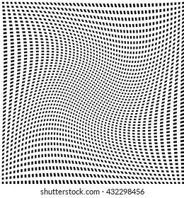 Abstract geometric monochrome graphics with intersecting lines