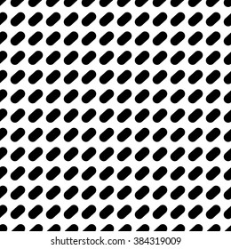 Abstract geometric monochrome, minimal artistic pattern. Seamlessly repeatable.
