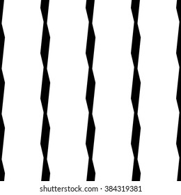Abstract geometric monochrome, minimal artistic pattern. Seamlessly repeatable.