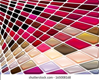 abstract geometric mosaic background