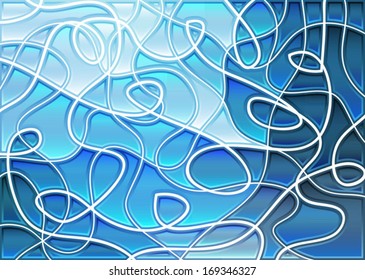 abstract geometric mosaic background
