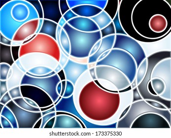 abstract geometric mosaic background