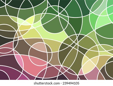 abstract geometric mosaic background