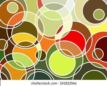 abstract geometric mosaic background