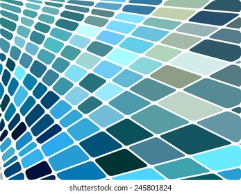 abstract geometric mosaic background
