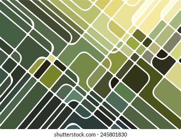 abstract geometric mosaic background