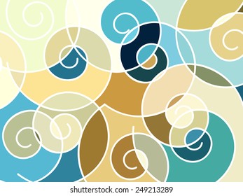 abstract geometric mosaic background