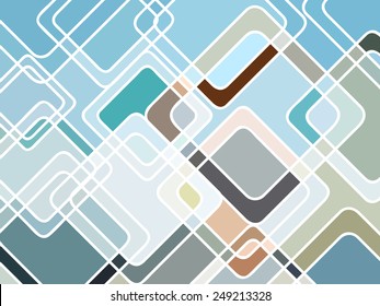 abstract geometric mosaic background