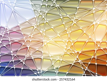 abstract geometric mosaic background