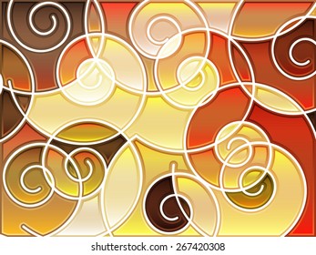 abstract geometric mosaic background