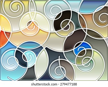 abstract geometric mosaic background