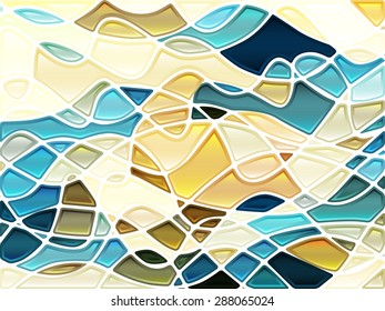 abstract geometric mosaic background