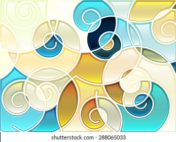 abstract geometric mosaic background