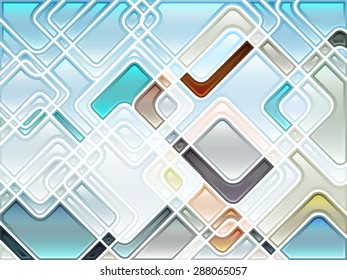 abstract geometric mosaic background