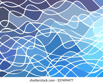 abstract geometric mosaic background