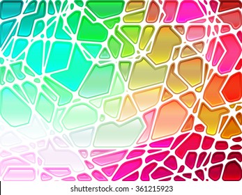 abstract geometric mosaic background