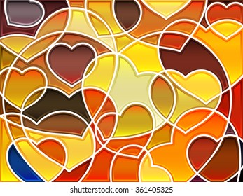 abstract geometric mosaic background