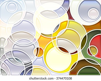 abstract geometric mosaic background