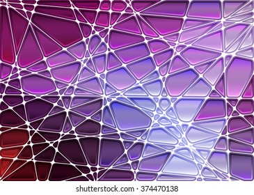 abstract geometric mosaic background