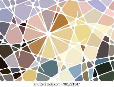 abstract geometric mosaic background
